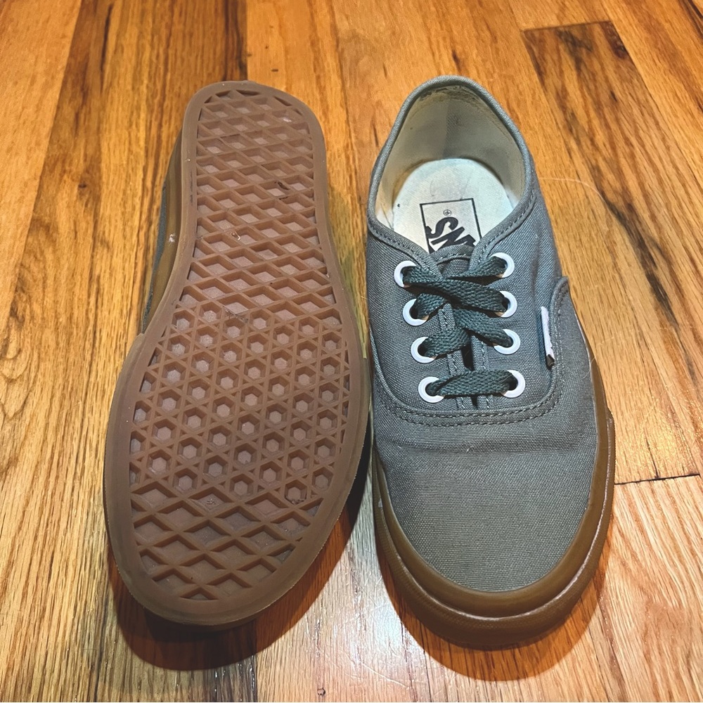 Vans Green Sneakers Boy 3.5 Women 5.5